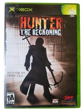 Hunter: The Reckoning (Xbox, 2002) Original Case & Manual Complete CIB
